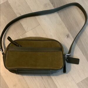 Coach Olive Green Shoulder Bag